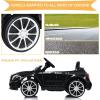 imageINFANS 12V Electric Kids Ride On Car Licensed Mercedes Benz GLA45 Toy Car with Remote Control MP3 Plug USB 2 Speeds LED Lights Battery Powered Toy Vehicle for Toddler Children WhiteBlack