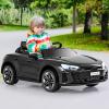 imageINFANS 12V Kids Ride On Car Licensed Audi RS etron GT Electric Vehicle with Remote Control Toddlers Battery Powered Toy with 4 Wheels Suspension LED Headlight Music MP3 USB TF Port WhiteBlack