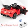 imageINFANS 12V Kids Ride On Car Licensed Audi RS etron GT Electric Vehicle with Remote Control Toddlers Battery Powered Toy with 4 Wheels Suspension LED Headlight Music MP3 USB TF Port WhiteRed