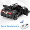 imageINFANS 12V Kids Ride On Car Licensed Audi RS etron GT Electric Vehicle with Remote Control Toddlers Battery Powered Toy with 4 Wheels Suspension LED Headlight Music MP3 USB TF Port WhiteBlack