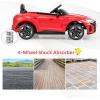 imageINFANS 12V Kids Ride On Car Licensed Audi RS etron GT Electric Vehicle with Remote Control Toddlers Battery Powered Toy with 4 Wheels Suspension LED Headlight Music MP3 USB TF Port WhiteRed