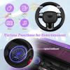 imageINFANS 24V 2 Seater Ride on Car for Kids 2WD4WD Battery Powered with Remote Control Music USB MP3 Spring Suspension 20quot Wide Seat Electric Jeep Toys for Boys Girls Aged 3 WhitePurple