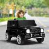imageINFANS Licensed Mercedes Benz G63 Kids Ride On Car 12V Electric Vehicle with Remote Control Double Open Doors Music Bluetooth Wheels Suspension Battery Powered for Children Boy Girl BlackBlack