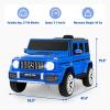 imageINFANS Licensed Mercedes Benz G63 Kids Ride On Car 12V Electric Vehicle with Remote Control Double Open Doors Music Bluetooth Wheels Suspension Battery Powered for Children Boy Girl BlackBlue