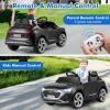 imageLicensed Audi SQ8 Ride on Car by INFANS Battery Powered Electric Vehicle for with Remote Control Adjustable Music LED Lights Suspension Driving Toy Gift for Kids Toddler Age 3 WhiteBlack