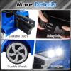 imageLicensed Audi SQ8 Ride on Car by INFANS Battery Powered Electric Vehicle for with Remote Control Adjustable Music LED Lights Suspension Driving Toy Gift for Kids Toddler Age 3 WhiteBlue