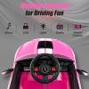 imageLicensed Ford Mustang GT500 Ride on Car for Kids by INFANS Battery Powered Electric Vehicle with Remote Control Headlight Power Display USB Music Electric Car for Kids to Drive Age 3 PinkPink