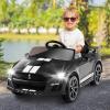 imageLicensed Ford Mustang GT500 Ride on Car for Kids by INFANS Battery Powered Electric Vehicle with Remote Control Headlight Power Display USB Music Electric Car for Kids to Drive Age 3 PinkBlack