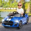 imageLicensed Ford Mustang GT500 Ride on Car for Kids by INFANS Battery Powered Electric Vehicle with Remote Control Headlight Power Display USB Music Electric Car for Kids to Drive Age 3 PinkBlue