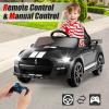 imageLicensed Ford Mustang GT500 Ride on Car for Kids by INFANS Battery Powered Electric Vehicle with Remote Control Headlight Power Display USB Music Electric Car for Kids to Drive Age 3 PinkBlack