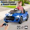 imageLicensed Ford Mustang GT500 Ride on Car for Kids by INFANS Battery Powered Electric Vehicle with Remote Control Headlight Power Display USB Music Electric Car for Kids to Drive Age 3 PinkBlue