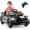 imageLicensed Ford Mustang GT500 Ride on Car for Kids by INFANS Battery Powered Electric Vehicle with Remote Control Headlight Power Display USB Music Electric Car for Kids to Drive Age 3 PinkBlack