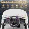 imageLicensed Ford Ranger Ride on Pickup Truck by INFANS 12V Battery Powered Electric Vehicle for Kids with Remote Control Headlight Power Display Bluetooth MP3 Music Aged 36 Years BlueWhite