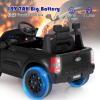 imageLicensed Ford Ranger Ride on Pickup Truck by INFANS 12V Battery Powered Electric Vehicle for Kids with Remote Control Headlight Power Display Bluetooth MP3 Music Aged 36 Years BlueBlack