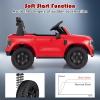 imageLicensed Ford Ranger Ride on Pickup Truck by INFANS 12V Battery Powered Electric Vehicle for Kids with Remote Control Headlight Power Display Bluetooth MP3 Music Aged 36 Years BlueRed