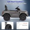 imageLicensed Ford Ranger Ride on Pickup Truck by INFANS 12V Battery Powered Electric Vehicle for Kids with Remote Control Headlight Power Display Bluetooth MP3 Music Aged 36 Years BlueGray