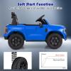 imageLicensed Ford Ranger Ride on Pickup Truck by INFANS 12V Battery Powered Electric Vehicle for Kids with Remote Control Headlight Power Display Bluetooth MP3 Music Aged 36 Years BlueBlue