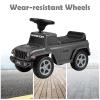 imageINFANS Kids Ride On Push Car Licensed Jeep FoottoFloor Sliding Toddler Toy with Engine Sound Horn Under Seat Storage Baby Walking Racer Gift for Boys Girls Age 153 PinkGray