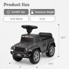 imageINFANS Kids Ride On Push Car Licensed Jeep FoottoFloor Sliding Toddler Toy with Engine Sound Horn Under Seat Storage Baby Walking Racer Gift for Boys Girls Age 153 PinkGray