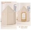 imageINFANS Kids Play Tent with Washable Mat AntiTrip Large Playhouse Toys with 2 Doors for Children Boys Girls Indoor Outdoor Princess Tents Castle for Toddlers