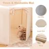 imageINFANS Kids Play Tent with Washable Mat AntiTrip Large Playhouse Toys with 2 Doors for Children Boys Girls Indoor Outdoor Princess Tents Castle for Toddlers