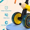imageINFANS Baby Balance Bike Toddler Ride On Bicycle for 1 2 3 Year Old Kids No Pedal Sliding Toy with Silent Wheels Infant First Birthday Gifts for Ages 1236 Months Boys GirlsGolden Yellow 6B