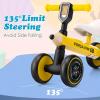 imageINFANS Baby Balance Bike Toddler Ride On Bicycle for 1 2 3 Year Old Kids No Pedal Sliding Toy with Silent Wheels Infant First Birthday Gifts for Ages 1236 Months Boys GirlsGolden Yellow 6B