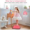 imageINFANS Balance Stepping Stones for Kids 6pcs NonSlip Plastic Balance Stones Indoor Outdoor Coordination Balance Blocks Promote Sensory Toddlers Coordination Skills for Age 38 Years6 PCS