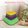 imageINFANS Balance Stepping Stones for Kids 6pcs NonSlip Plastic Balance Stones Indoor Outdoor Coordination Balance Blocks Promote Sensory Toddlers Coordination Skills for Age 38 Years6 PCS
