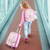 imageINFANS Luggage Set 12 Travel Backpack and 16 Carry on Suitcase with Rolling Spinner Wheels 2 Pcs Trolley Case Gift
