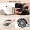 imageLicensed Fiat 500 Ride on Push Car by INFANS 3 in 1 Baby Stroller Sliding Walking Car with Retractable Footrest Parent Control Handle Horn FoottoFloor Toys for Kids Toddlers 18 Month PinkWhite