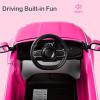 imageLicensed Fiat 500 Ride on Push Car by INFANS 3 in 1 Baby Stroller Sliding Walking Car with Retractable Footrest Parent Control Handle Horn FoottoFloor Toys for Kids Toddlers 18 Month PinkPink