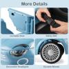 imageLicensed Fiat 500 Ride on Push Car by INFANS 3 in 1 Baby Stroller Sliding Walking Car with Retractable Footrest Parent Control Handle Horn FoottoFloor Toys for Kids Toddlers 18 Month PinkBlue