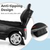 imageLicensed Mercedes Benz Push Car for Toddlers by INFANS 3 in 1 Sliding Walking Car with Push Handle Horn Music Underneath Storage FoottoFloor Ride on Toys for Boys Girls WhiteBlack