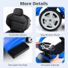 imageLicensed Mercedes Benz Push Car for Toddlers by INFANS 3 in 1 Sliding Walking Car with Push Handle Horn Music Underneath Storage FoottoFloor Ride on Toys for Boys Girls WhiteBlue