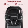 imageLicensed Push Car for Toddlers by INFANS 3 in 1 Sliding Walking Car with Push Handle Horn Music Underneath Storage FoottoFloor Ride on Toys for Boys Girls IvoryBlack
