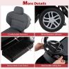 imageLicensed Push Car for Toddlers by INFANS 3 in 1 Sliding Walking Car with Push Handle Horn Music Underneath Storage FoottoFloor Ride on Toys for Boys Girls IvoryBlack
