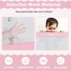 imageINFANS Bed Rail for Toddlers 59quot Foldable Safety Baby Crib Rail Fit for Kids Twin Extra Long Swing Down Bed Guardrail for Convertible Crib Queen Full King Mattress Side Guard PinkPink