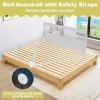 imageINFANS Bed Rail for Toddlers 59quot Foldable Safety Baby Crib Rail Fit for Kids Twin Extra Long Swing Down Bed Guardrail for Convertible Crib Queen Full King Mattress Side Guard PinkLight Gray