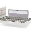 imageINFANS Bed Rail for Toddlers 59quot Foldable Safety Baby Crib Rail Fit for Kids Twin Extra Long Swing Down Bed Guardrail for Convertible Crib Queen Full King Mattress Side Guard PinkLight Gray