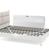 imageINFANS Bed Rail for Toddlers 59quot Foldable Safety Baby Crib Rail Fit for Kids Twin Extra Long Swing Down Bed Guardrail for Convertible Crib Queen Full King Mattress Side Guard PinkWhite