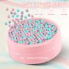 imageINFANS Foam Ball Pit for Toddlers with 200 Balls 36quotx 12quot Large Round Ball Pool Playpen with Soft Memory Sponge Pad BPA Free Ideal Gift for Kids Babies Indoor Outdoor PinkPink