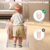 imageINFANS Wooden Baby Walker Montessori Walker with Multiple Activity Toys Storage Push Walker Toys for Infant Learning to Walk Sit to Stand Walker for Boys GirlsPink