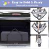 imageINFANS 3 in 1 Pack and Play Portable Travel Baby Crib Bassinet with Detachable Mattress Newborn Changing Table Foldable Playpen with Carry Bag and 2 Wheels CartoonClassic
