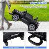 imageLicensed Chevrolet Silverado Ride on Car for Kids by INFANS 12V Battery Powered Electric Vehicle with Shock Absorption Remote Control Headlight Bluetooth Power Display USB Aged 38 BlackBlack