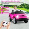 imageLicensed Chevrolet Silverado Ride on Car for Kids by INFANS 12V Battery Powered Electric Vehicle with Shock Absorption Remote Control Headlight Bluetooth Power Display USB Aged 38 BlackPink