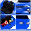 imageLicensed Chevrolet Silverado Ride on Car for Kids by INFANS 12V Battery Powered Electric Vehicle with Shock Absorption Remote Control Headlight Bluetooth Power Display USB Aged 38 BlackBlue