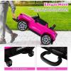 imageLicensed Chevrolet Silverado Ride on Car for Kids by INFANS 12V Battery Powered Electric Vehicle with Shock Absorption Remote Control Headlight Bluetooth Power Display USB Aged 38 BlackPink