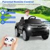 imageLicensed Chevrolet Silverado Ride on Car for Kids by INFANS 12V Battery Powered Electric Vehicle with Shock Absorption Remote Control Headlight Bluetooth Power Display USB Aged 38 BlackBlack