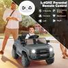 imageLicensed Toyota Ride on Car by INFANS Battery Powered Electric Vehicle for Kids with Remote Control MP3 USB Power Display LED Lights Suspension Ride on Toy for 3 Boys Girls WhiteGray